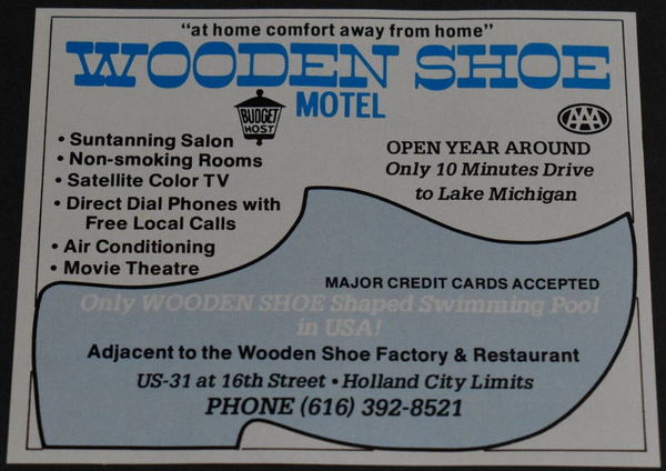 Wooden Shoe Motel - Flyer